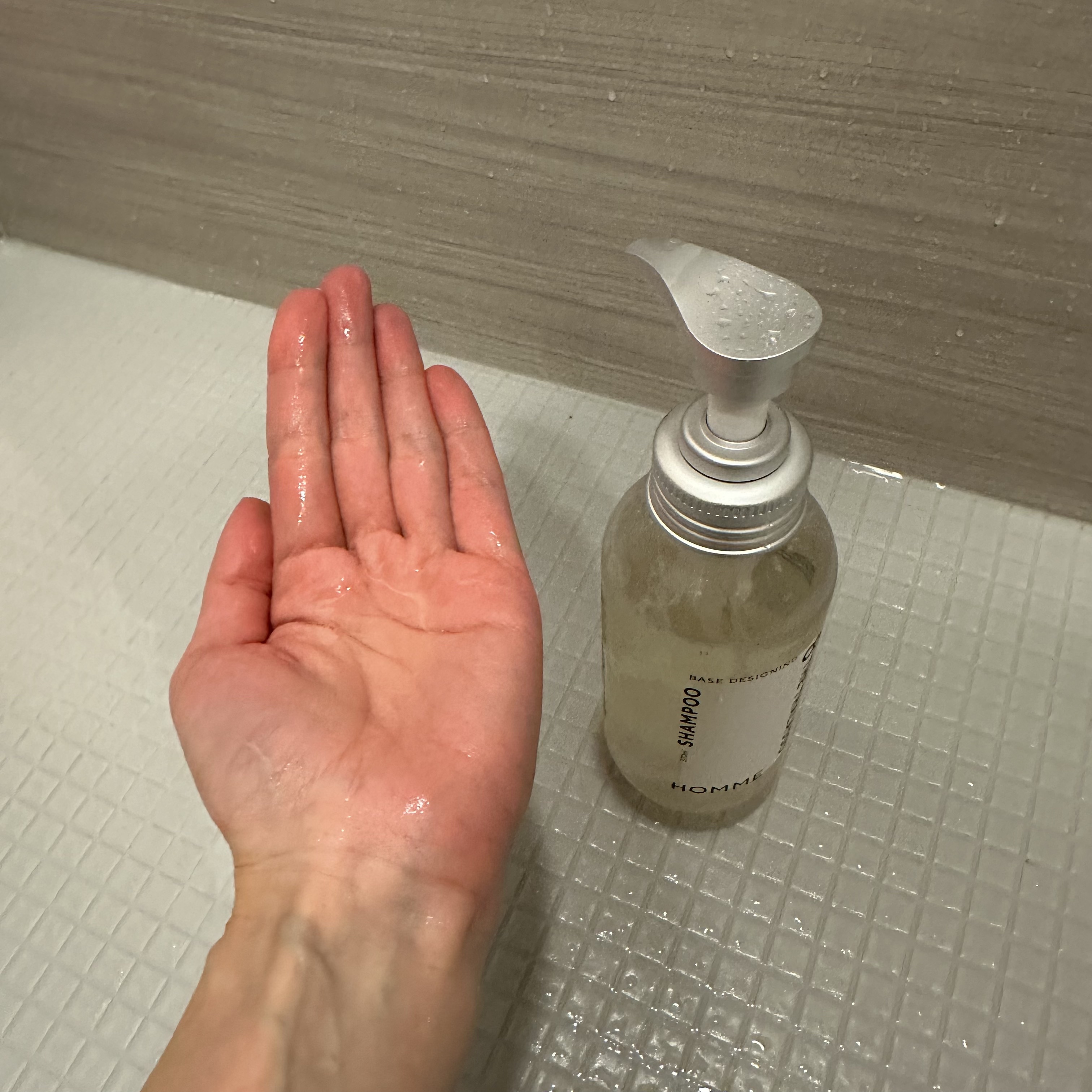 エイトザタラソ オム ベースデザイニング シャンプー／ヘアトリートメント/エイトザタラソ/市販シャンプーを使ったクチコミ（3枚目）