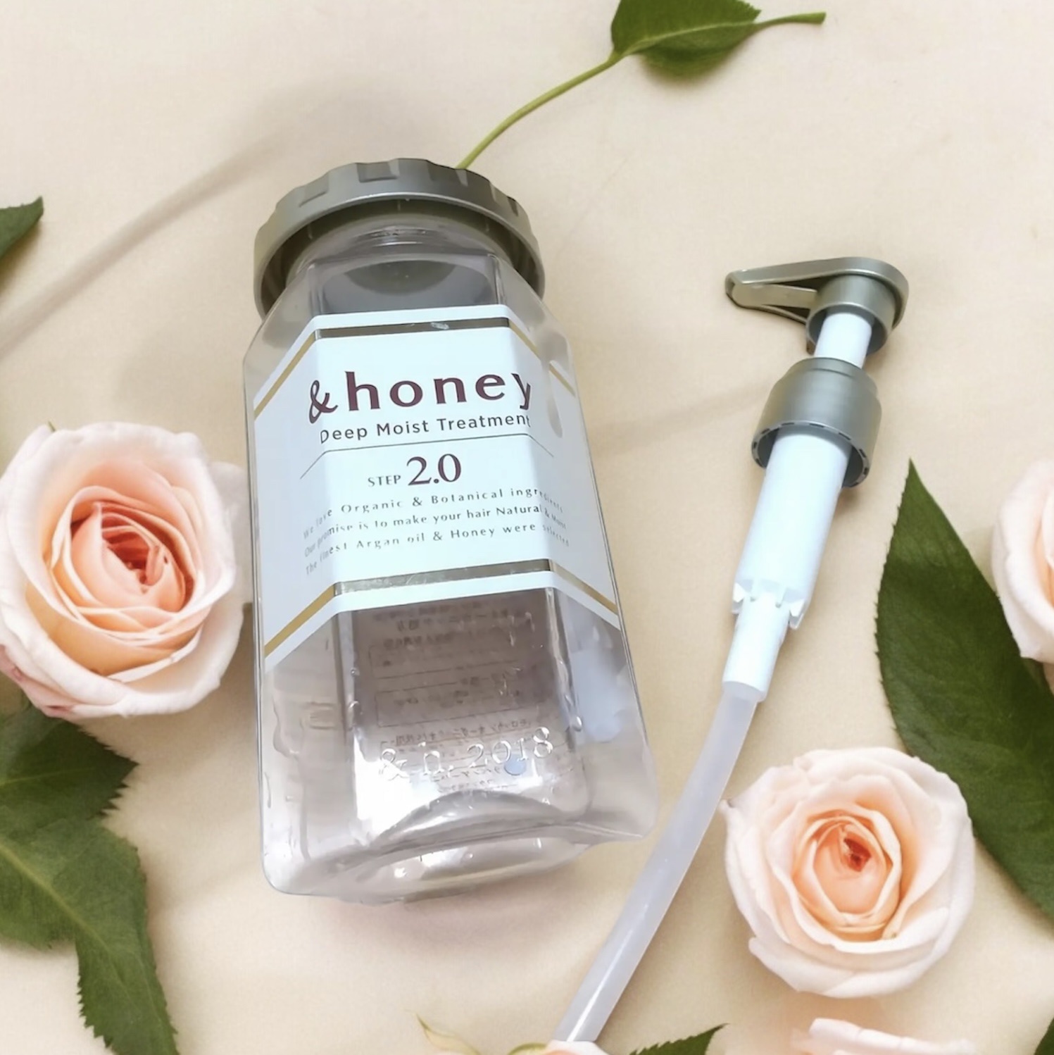 ディープモイスト シャンプー1.0／ヘアトリートメント2.0/&honey/市販シャンプーを使ったクチコミ（1枚目）