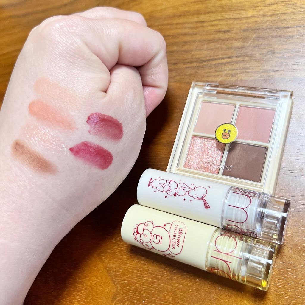 LINE FRIENDS EDITION/rom&nd/メイクアップキットを使ったクチコミ(2枚目)