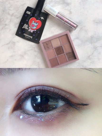 マイフェイブムードアイパレット 9カラー/HOLIKA HOLIKA/アイシャドウパレットを使ったクチコミ(1枚目)