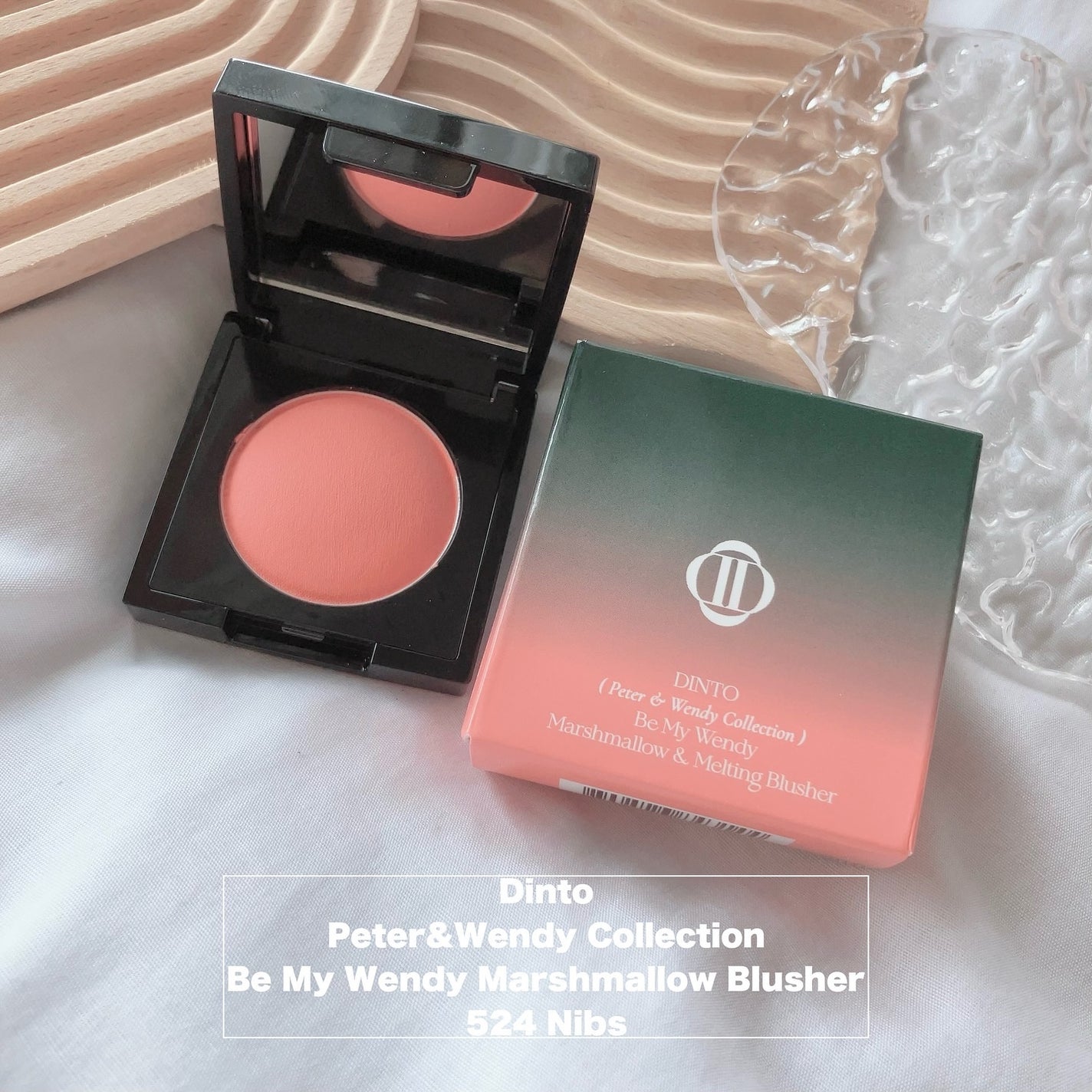(Peter&Wendy Collection) Be My Wendy Marshmallow Blusher/Dinto/ジェル・クリームチークを使ったクチコミ(4枚目)
