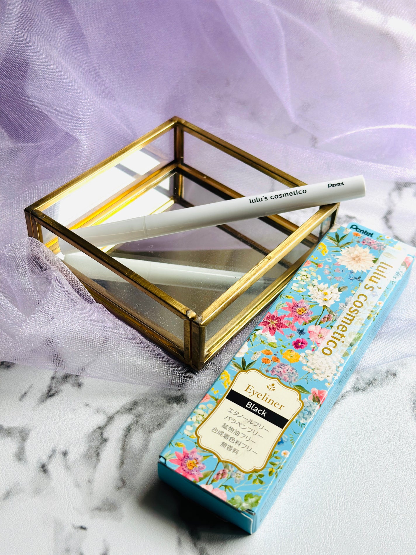 リキッドアイライナー/ルルズコスメティコ/リキッドアイライナーを使ったクチコミ(1枚目)