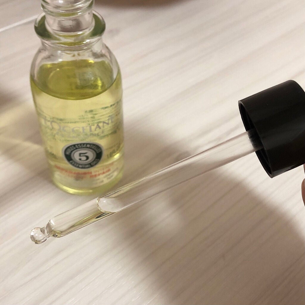 ファイブハーブス リペアリングインテンシヴオイル/L'OCCITANE/ヘアオイルを使ったクチコミ(3枚目)