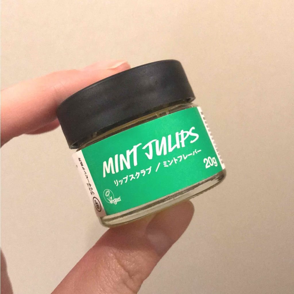 ミントフレーバー リップスクラブ/ラッシュ/リップスクラブを使ったクチコミ(1枚目)