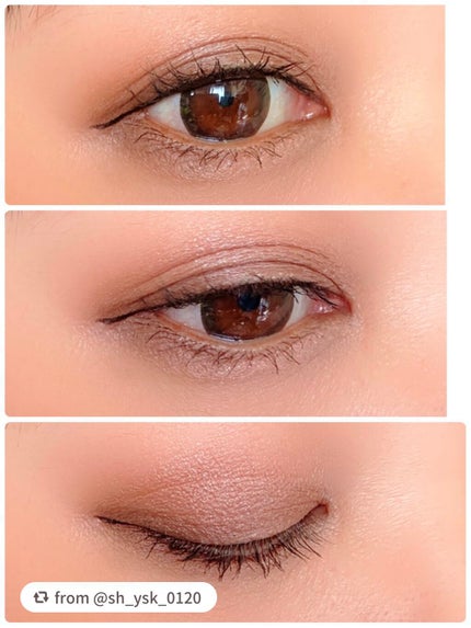 グラデーション アイシャドウ/ちふれ/アイシャドウパレットを使ったクチコミ(4枚目)