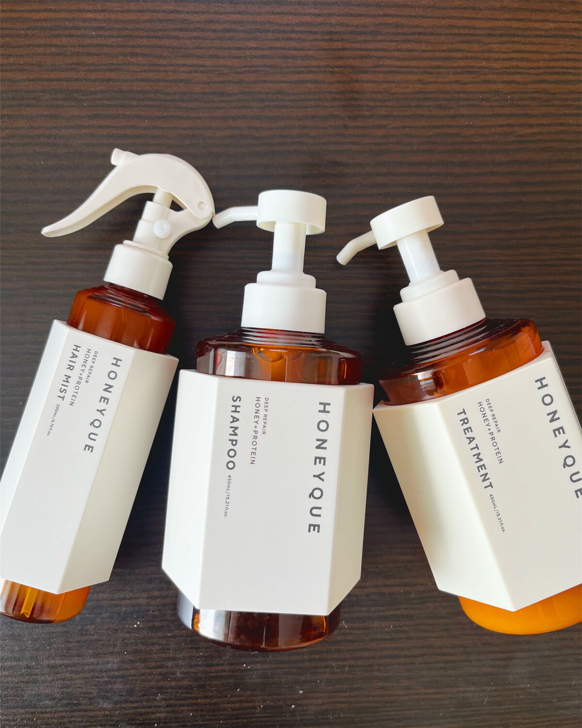 ディープリペア シャンプー モイスト／ヘアトリートメント モイスト/ハニーク/市販シャンプーを使ったクチコミ（1枚目）