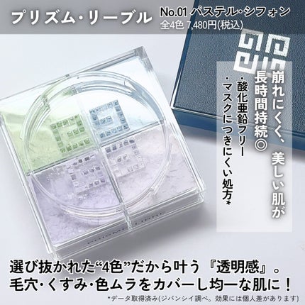 プリズム・リーブル/GIVENCHY/ルースパウダーを使ったクチコミ(5枚目)