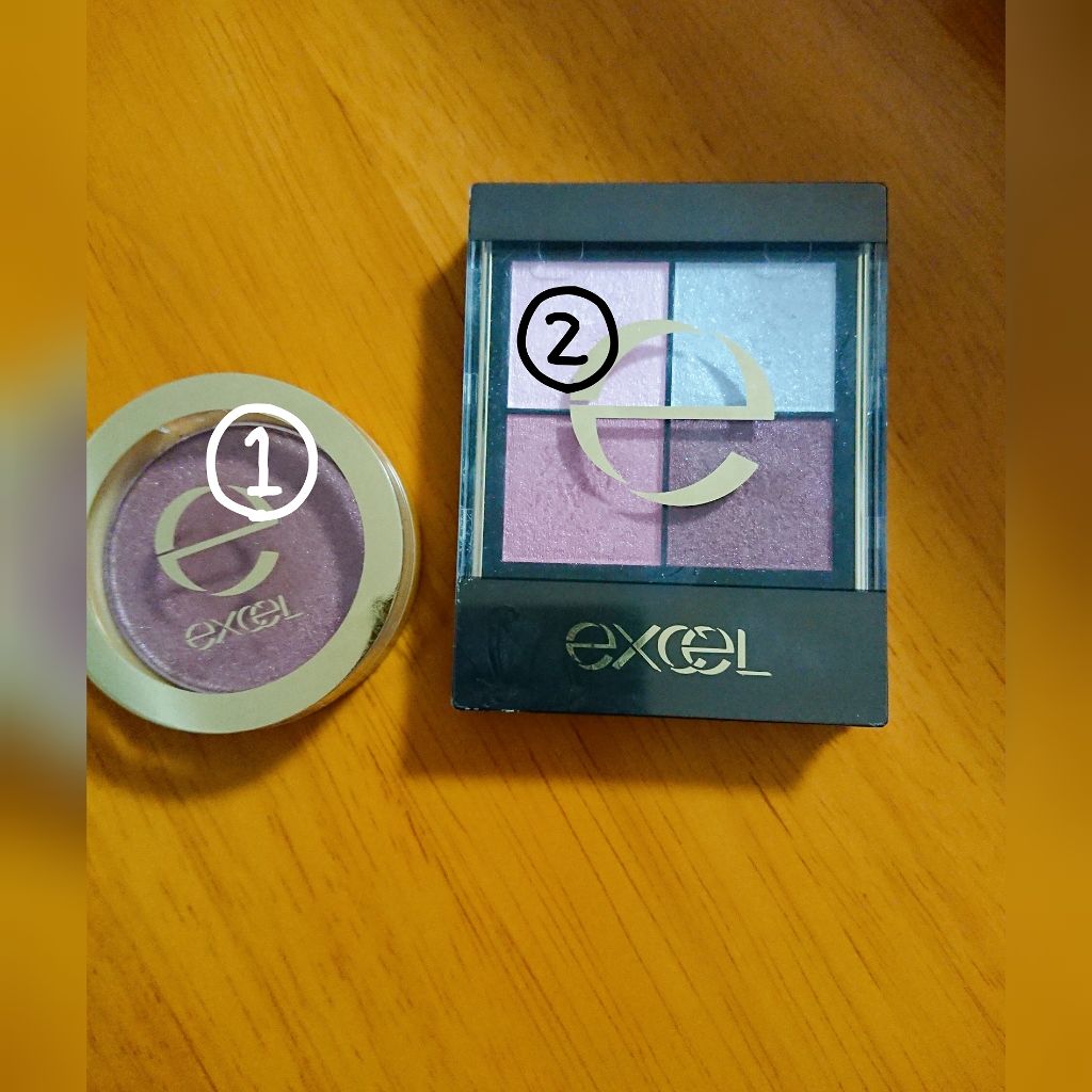 ディープシャドウ MS03 フューシャブラウン/excel/単色アイシャドウを使ったクチコミ（1枚目）