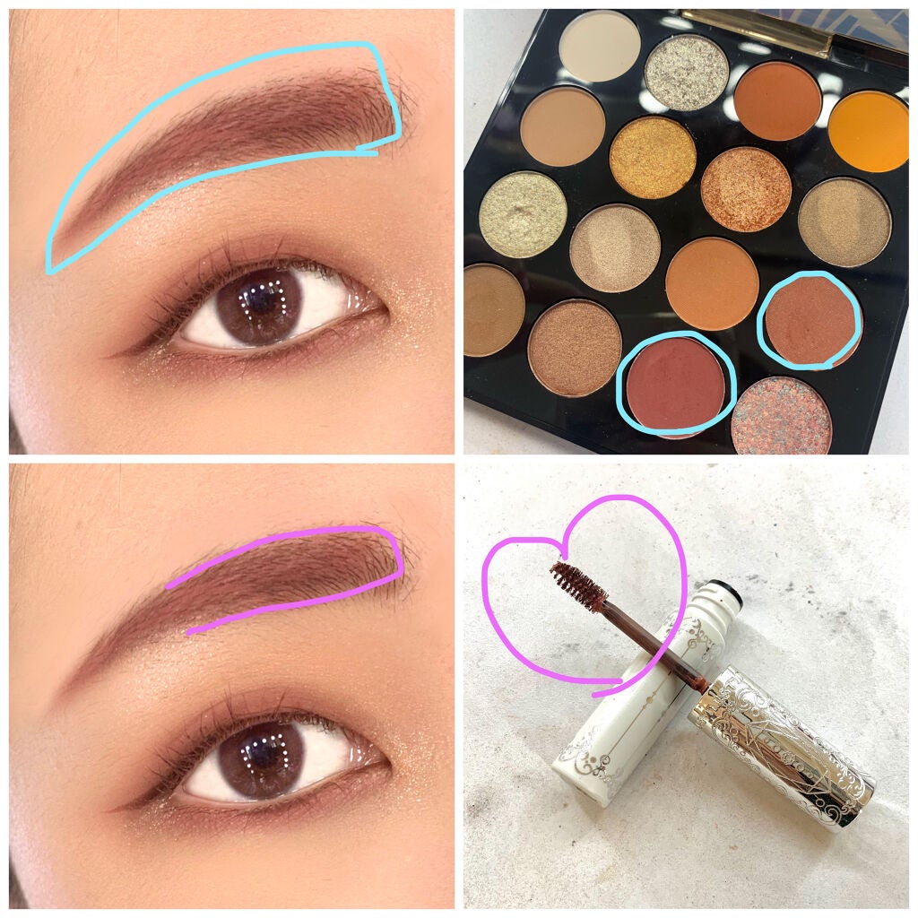 ジルスチュアート ムースブロウマスカラ/JILL STUART/眉マスカラを使ったクチコミ(3枚目)