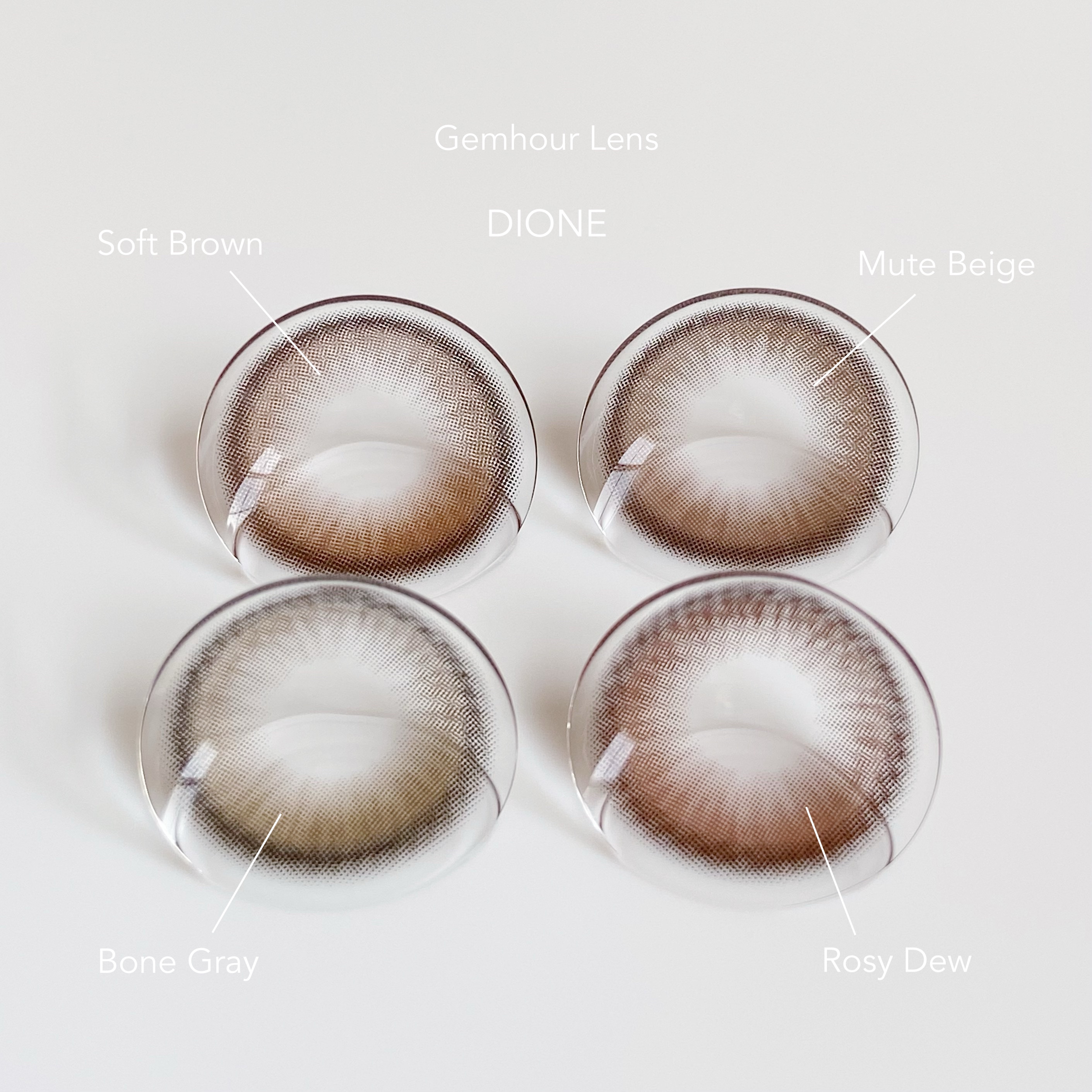 DIONE/Gemhour lens/ワンデー（１DAY）カラコンを使ったクチコミ（2枚目）