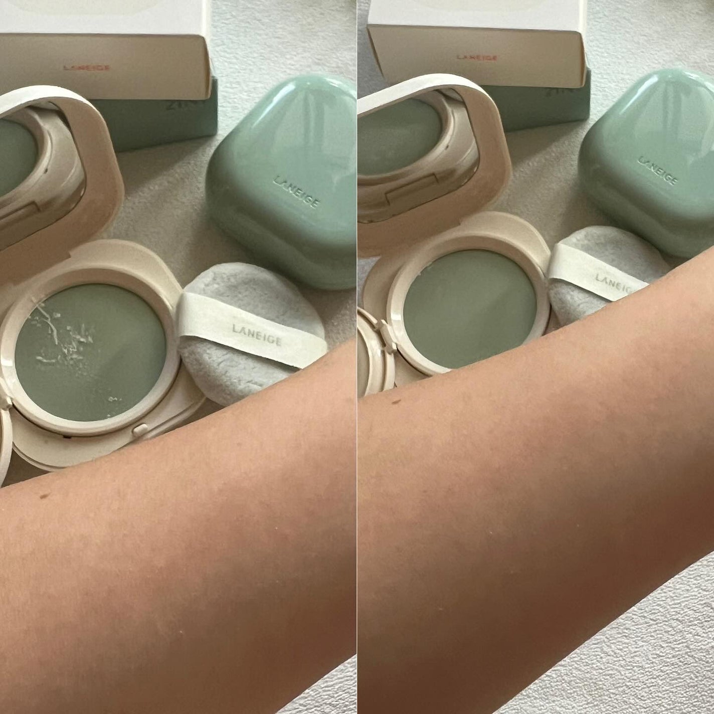 ネオ エッセンシャル フィニッシュパウダー/LANEIGE/ルースパウダーを使ったクチコミ(5枚目)