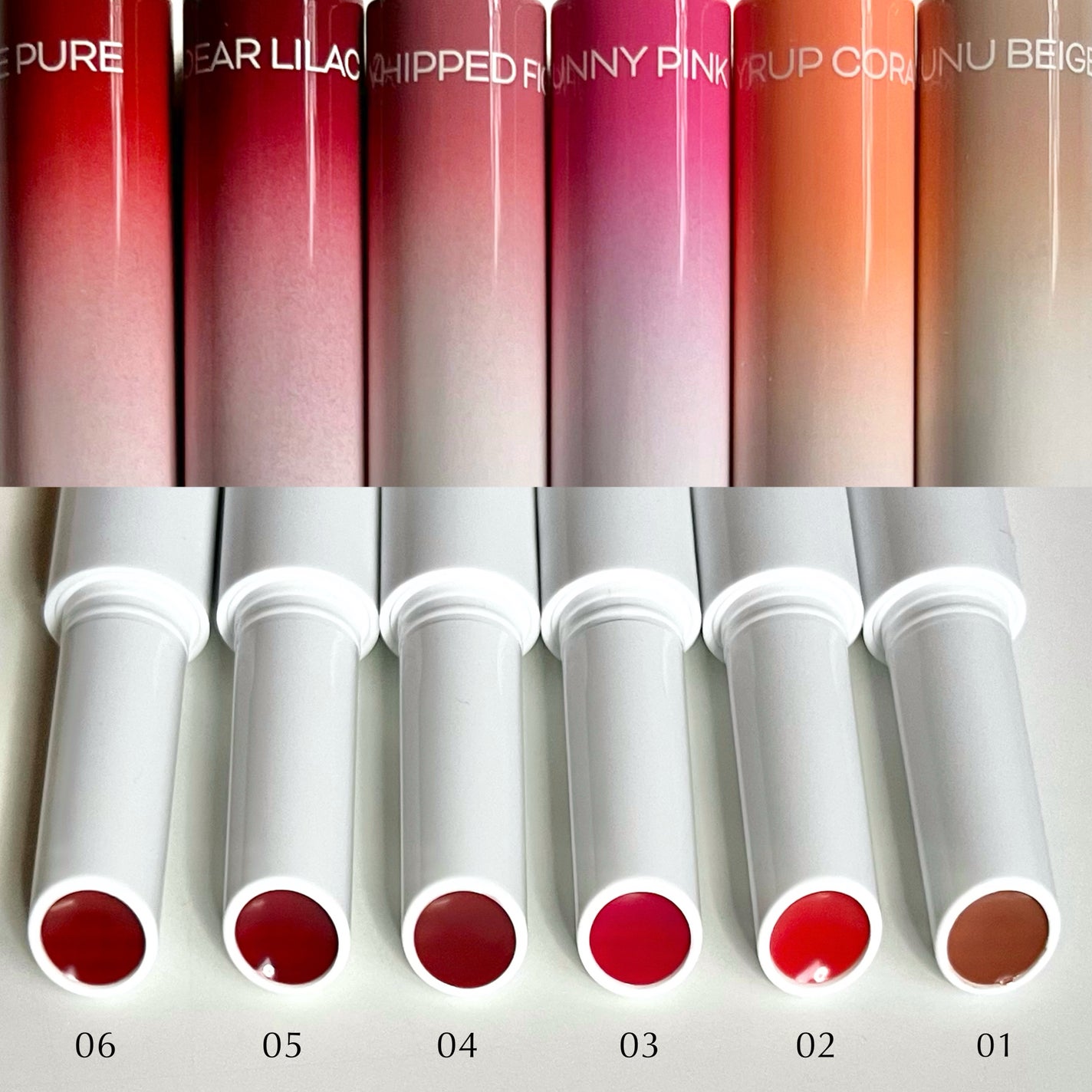 MELTING CHANGE PLUMPING BALM/keybo/口紅を使ったクチコミ(3枚目)