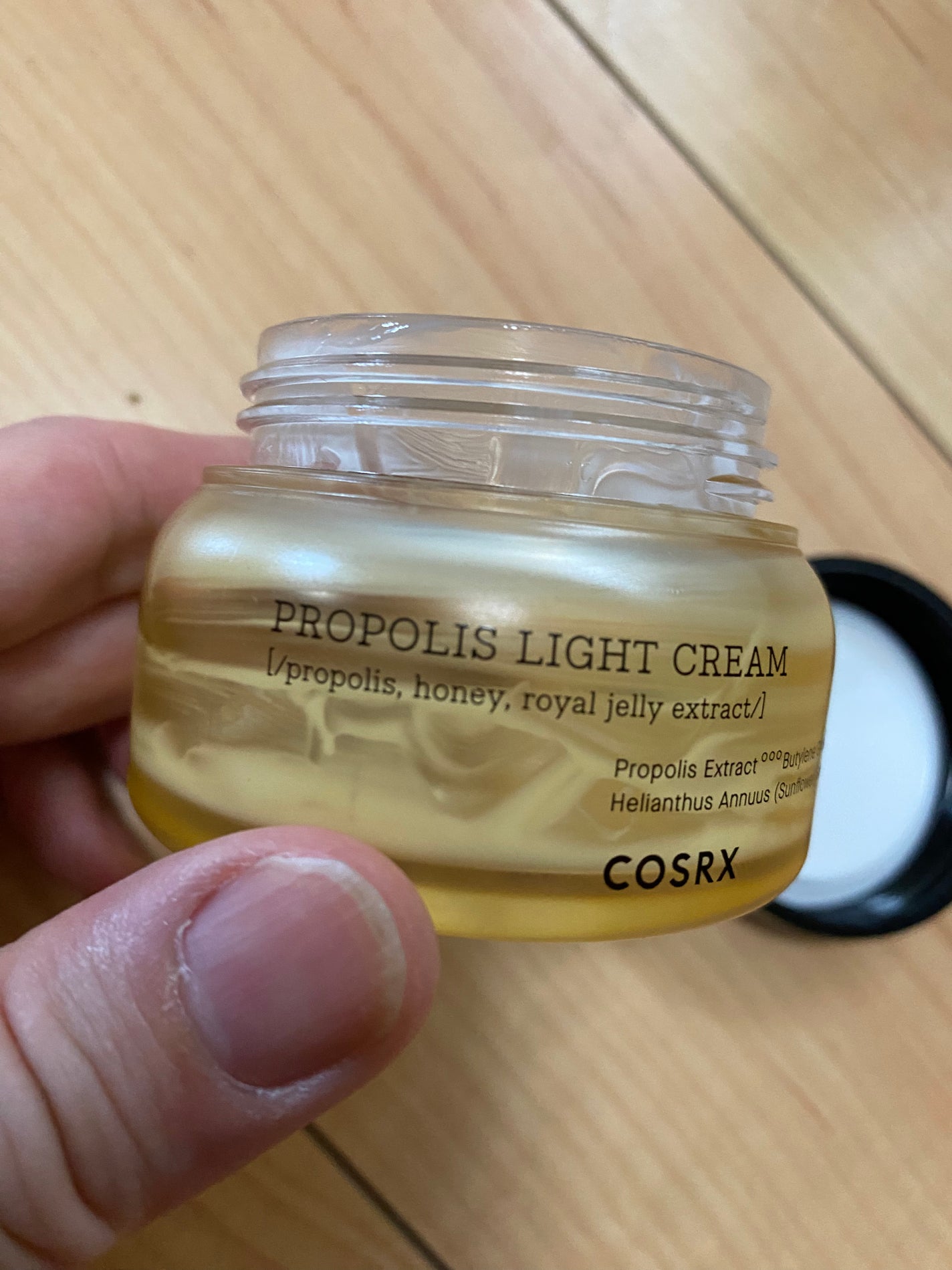 フルフィットプロポリスライトクリーム/COSRX/フェイスクリームを使ったクチコミ(1枚目)