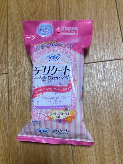 ソフィ デリケートウェットシート フレッシュフローラルの香り/ソフィ/デリケートゾーンケアを使ったクチコミ(2枚目)