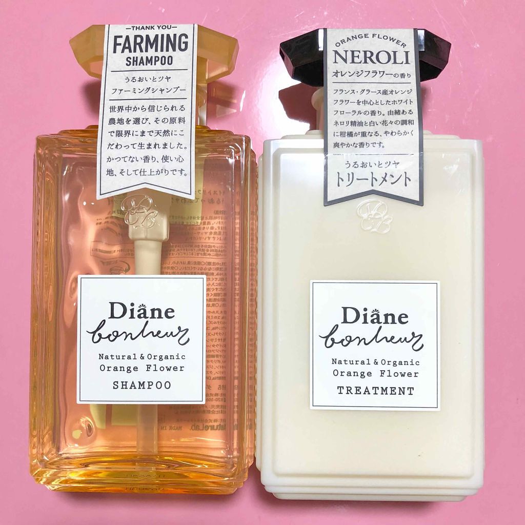 オレンジフラワーの香り/シャンプー＆トリートメント/ダイアン/市販シャンプーを使ったクチコミ（1枚目）