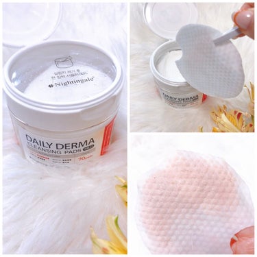 DAILY DERMA CLEANSING PADS MILD/Nightingale(ナイチンゲール)/クレンジングシートを使ったクチコミ（3枚目）