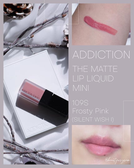 ホリデー アディクション サイレント ウィッシュⅠ/ADDICTION/メイクアップキットを使ったクチコミ(6枚目)