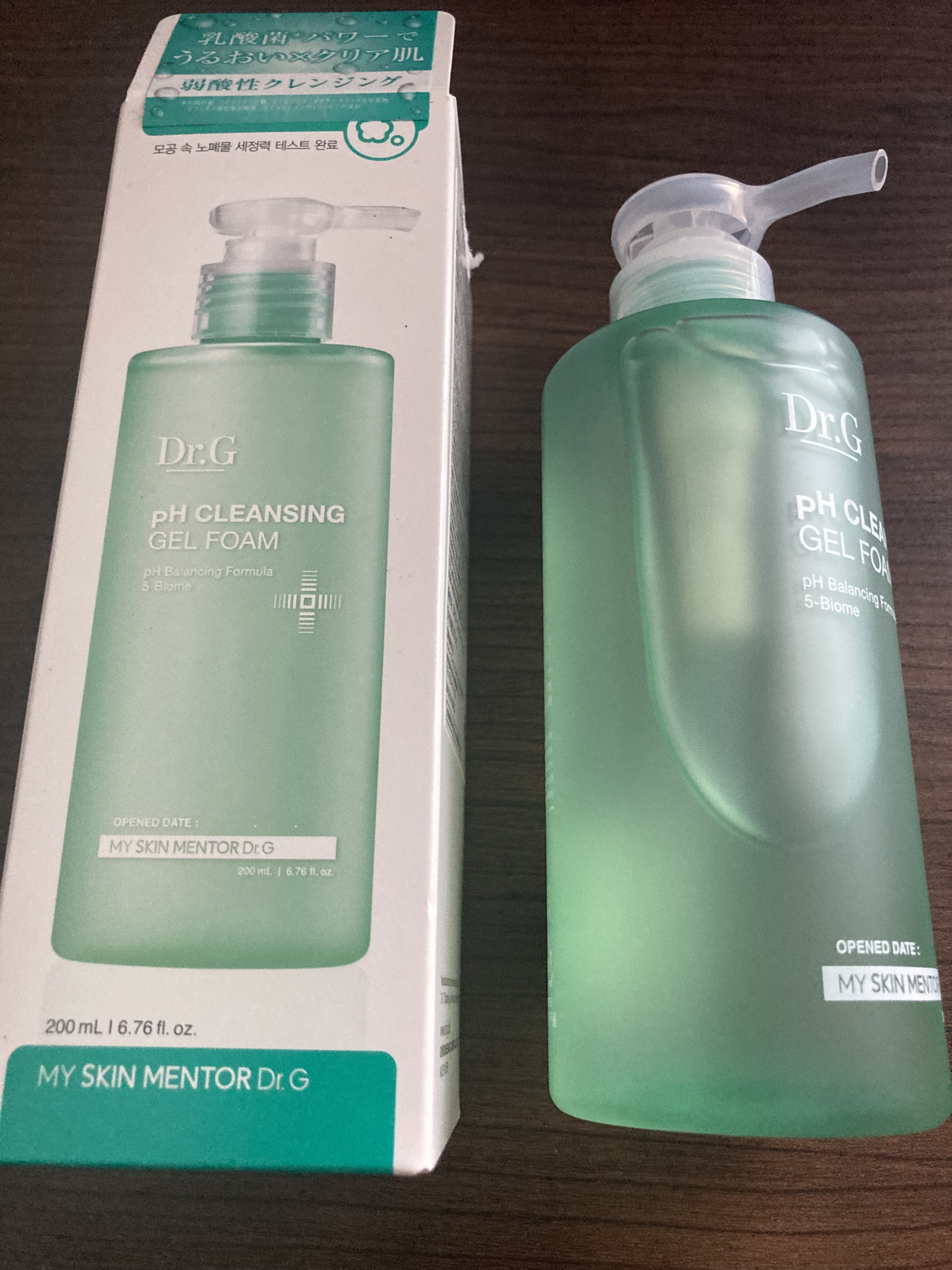 弱酸性クレンジングジェルフォーム/Dr.G/その他洗顔料を使ったクチコミ（1枚目）