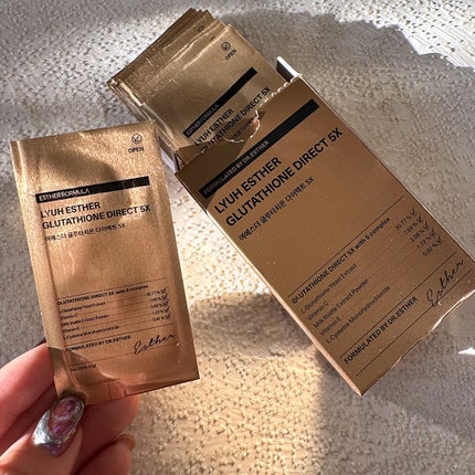 ヨエスターグルタチオンダイレクト5X/ESTHER FORMULA/美容サプリメントを使ったクチコミ(5枚目)