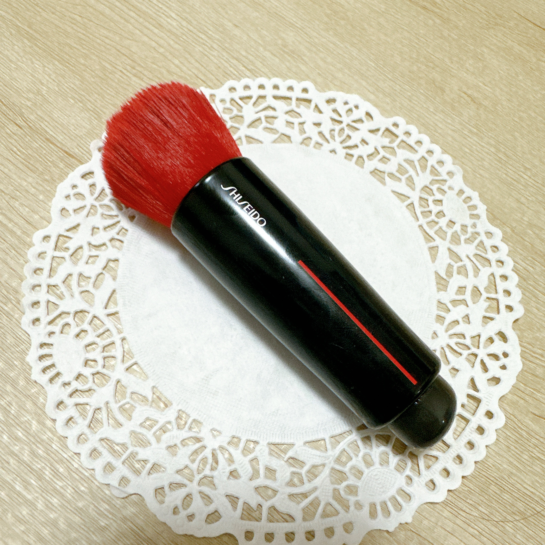 DAIYA FUDE フェイス デュオ/SHISEIDO/メイクブラシを使ったクチコミ（2枚目）