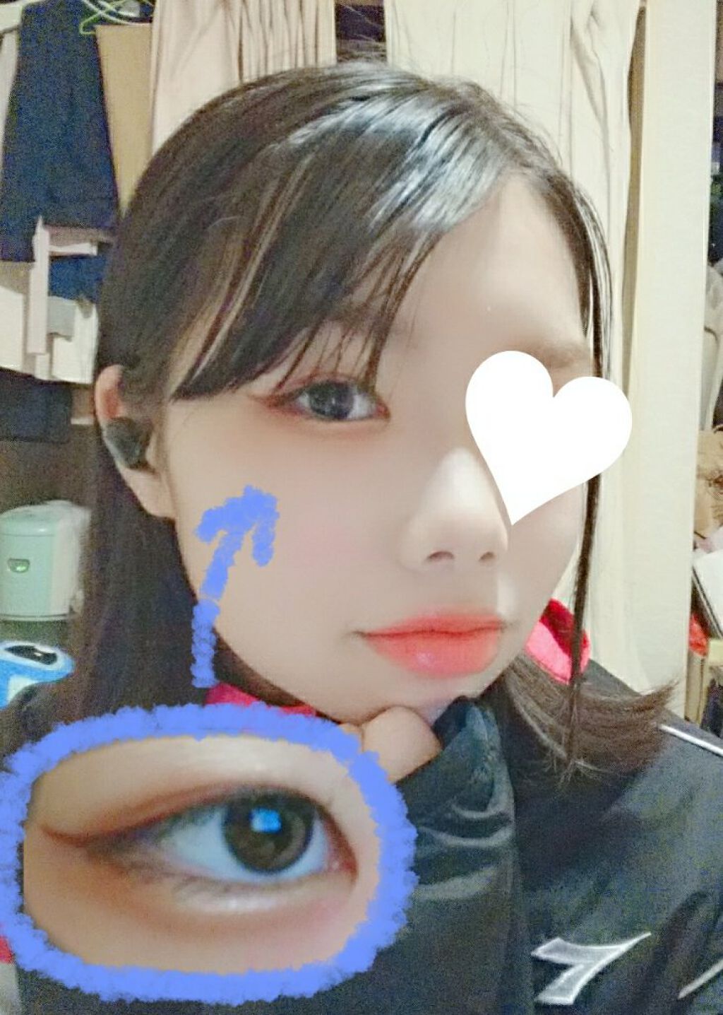 紫乃(仮)@低浮上✈ on LIPS 「こんばんは!紫乃です!編集やらなんやらやっていたらこんな時間に..」(2枚目)