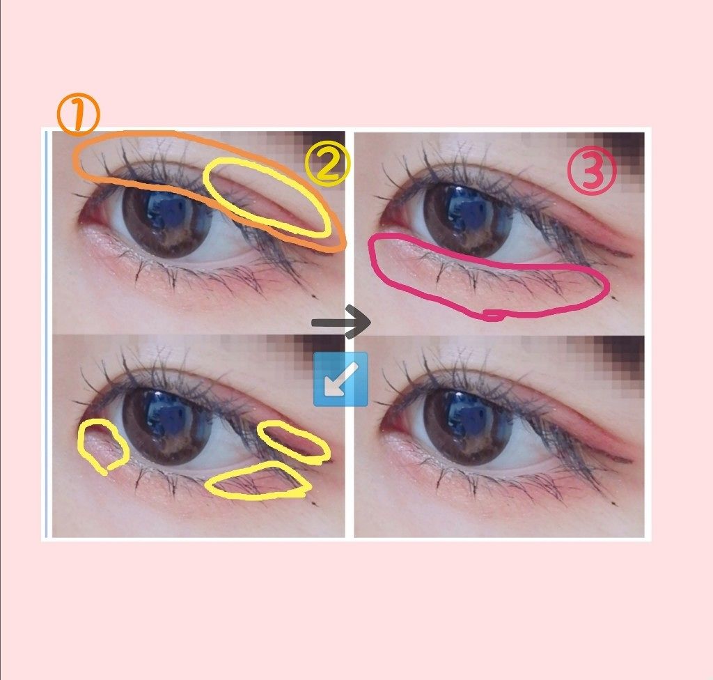 シークレットカラーアイズ/キャンメイク/アイシャドウパレットを使ったクチコミ（2枚目）