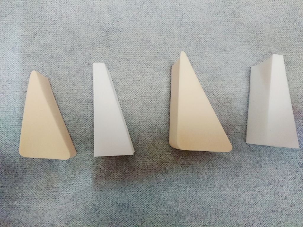 ジェリータッチスポンジ ウェッジ型/ロージーローザ/パフ・スポンジを使ったクチコミ（2枚目）