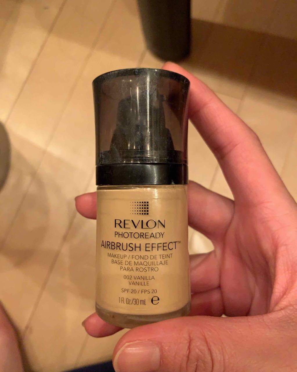 フォトレディ エアブラッシュ エフェクト メイクアップ/REVLON/リキッドファンデーションを使ったクチコミ（2枚目）