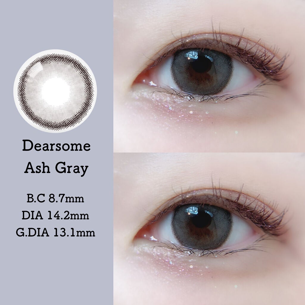ディアサム(DearSome)/OLOLA/カラーコンタクトレンズを使ったクチコミ(1枚目)