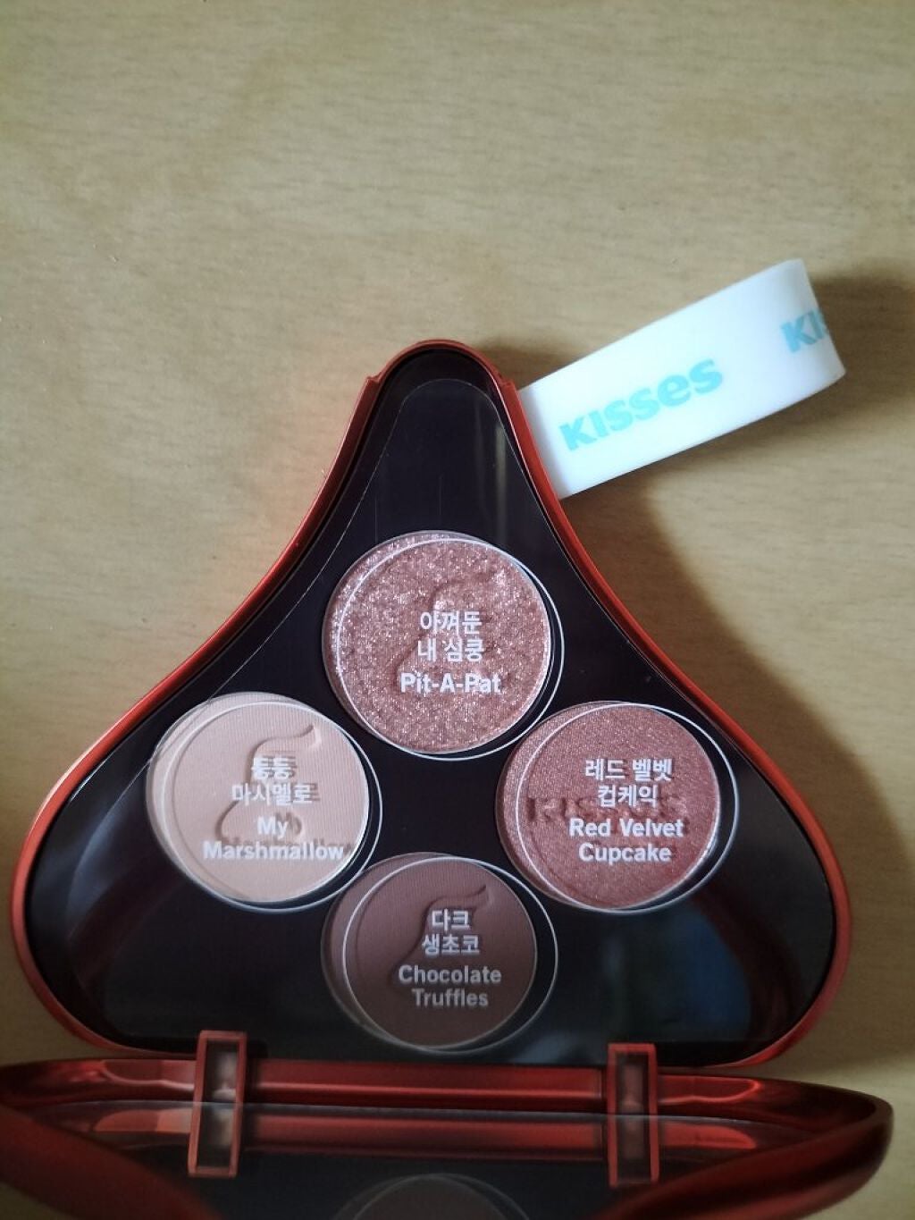 キスチョコレート プレイカラーアイズ/ETUDE/アイシャドウパレットを使ったクチコミ(4枚目)