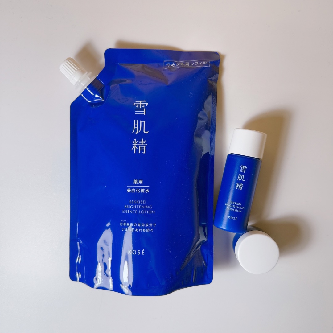 薬用雪肌精 ブライトニング エッセンス ローション つめかえ用キット (310ml+24ml+10g)(限定)/雪肌精/化粧水を使ったクチコミ（2枚目）