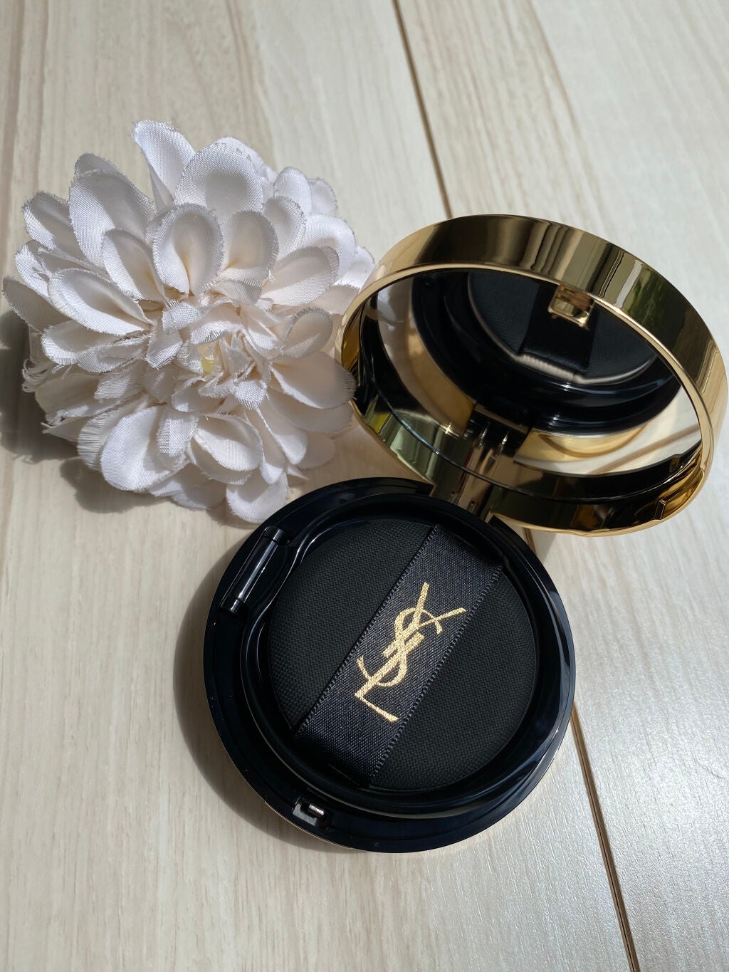 アンクル ド ポー ルクッションN/YVES SAINT LAURENT BEAUTE/クッションファンデーションを使ったクチコミ(2枚目)