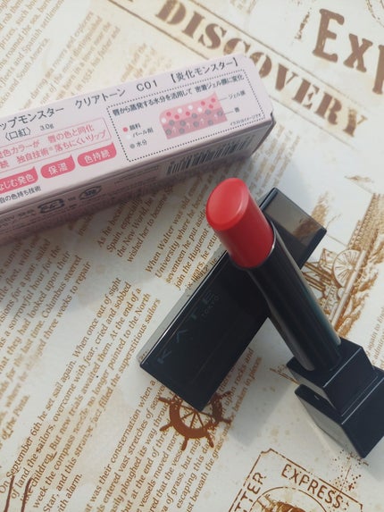 リップモンスター クリアトーン/KATE/口紅を使ったクチコミ(4枚目)