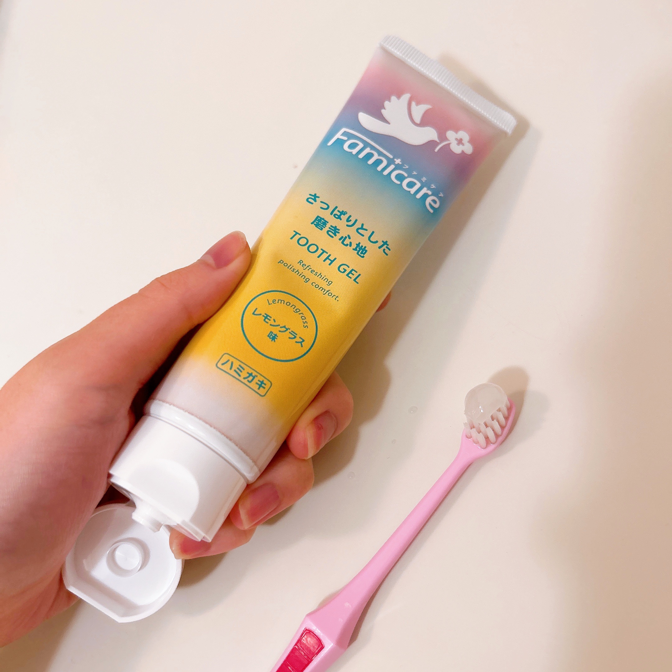 ファミケア トゥースジェル/歯ッピーヘルス/歯磨き粉を使ったクチコミ（3枚目）