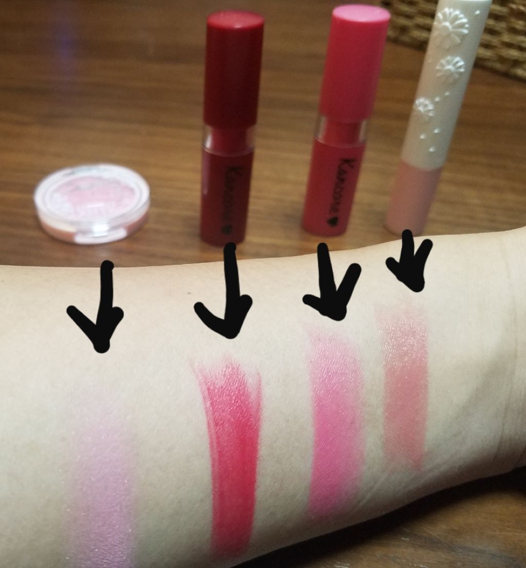 カンコレ マットリップスティック/DAISO/口紅を使ったクチコミ(2枚目)