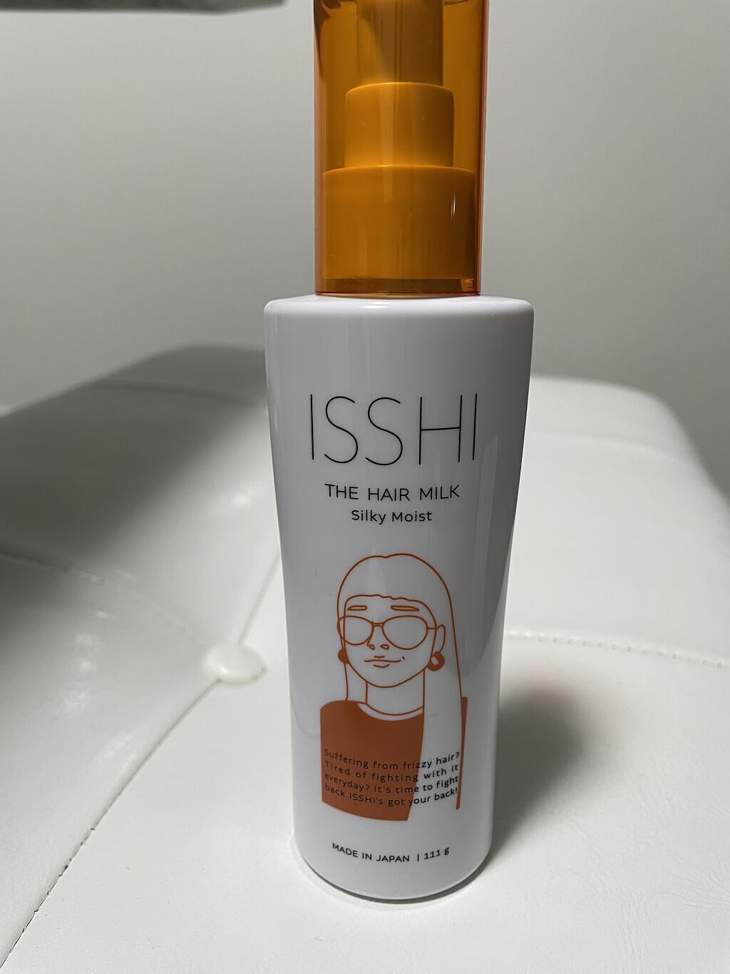 イッシ ザ ヘアミルク シルキーモイスト（ ピュアフラワーブーケ）/ISSHI/アウトバストリートメントを使ったクチコミ（1枚目）