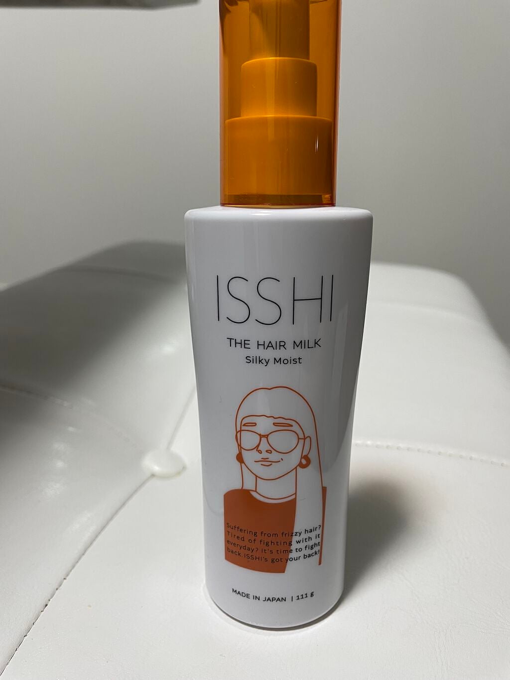 イッシ ザ ヘアミルク シルキーモイスト( ピュアフラワーブーケ)/ISSHI/アウトバストリートメントを使ったクチコミ(1枚目)