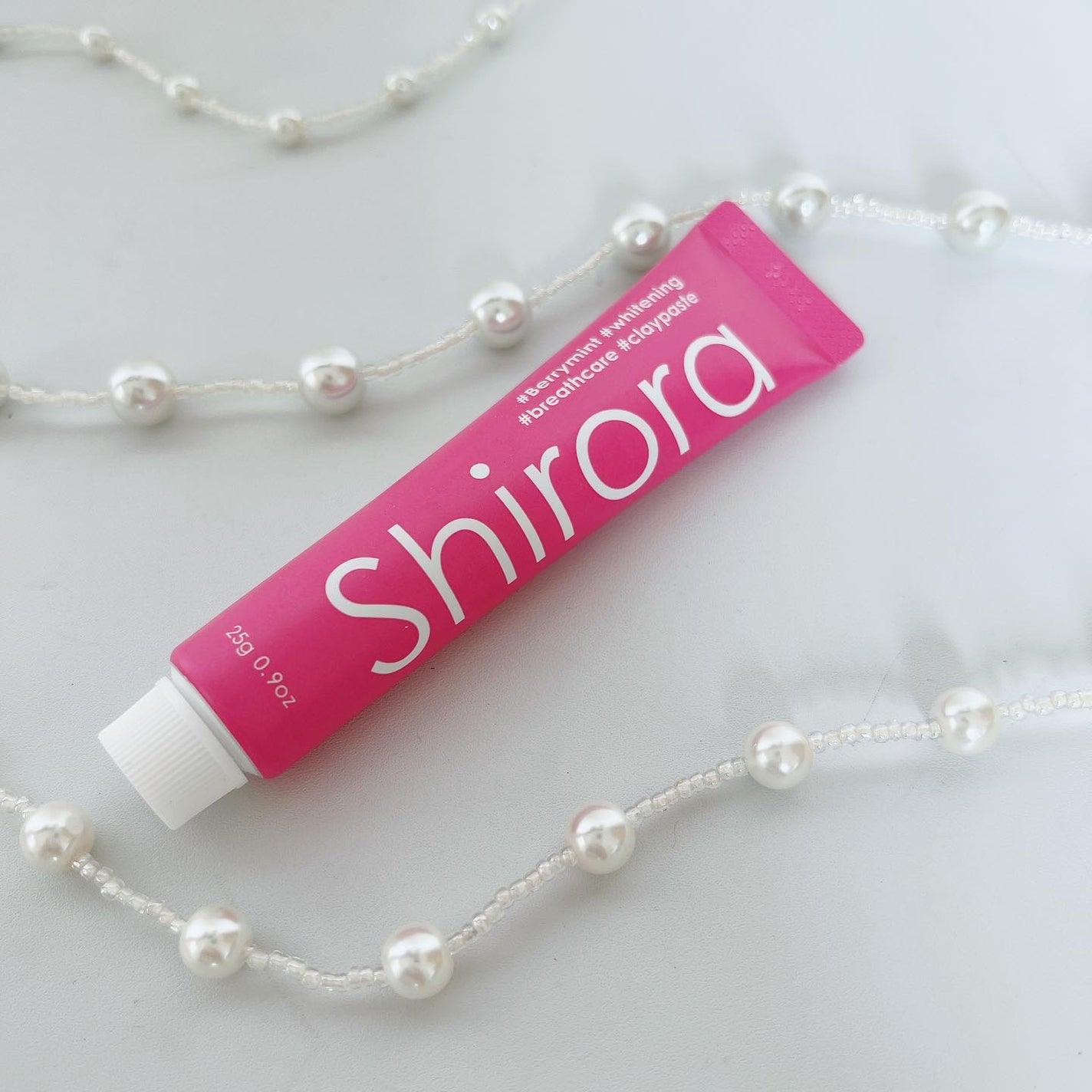 シローラクレイホワイトニングミニ3本セット(レモン&ジャスミン&ベリー)/Shirora/歯磨き粉を使ったクチコミ(4枚目)