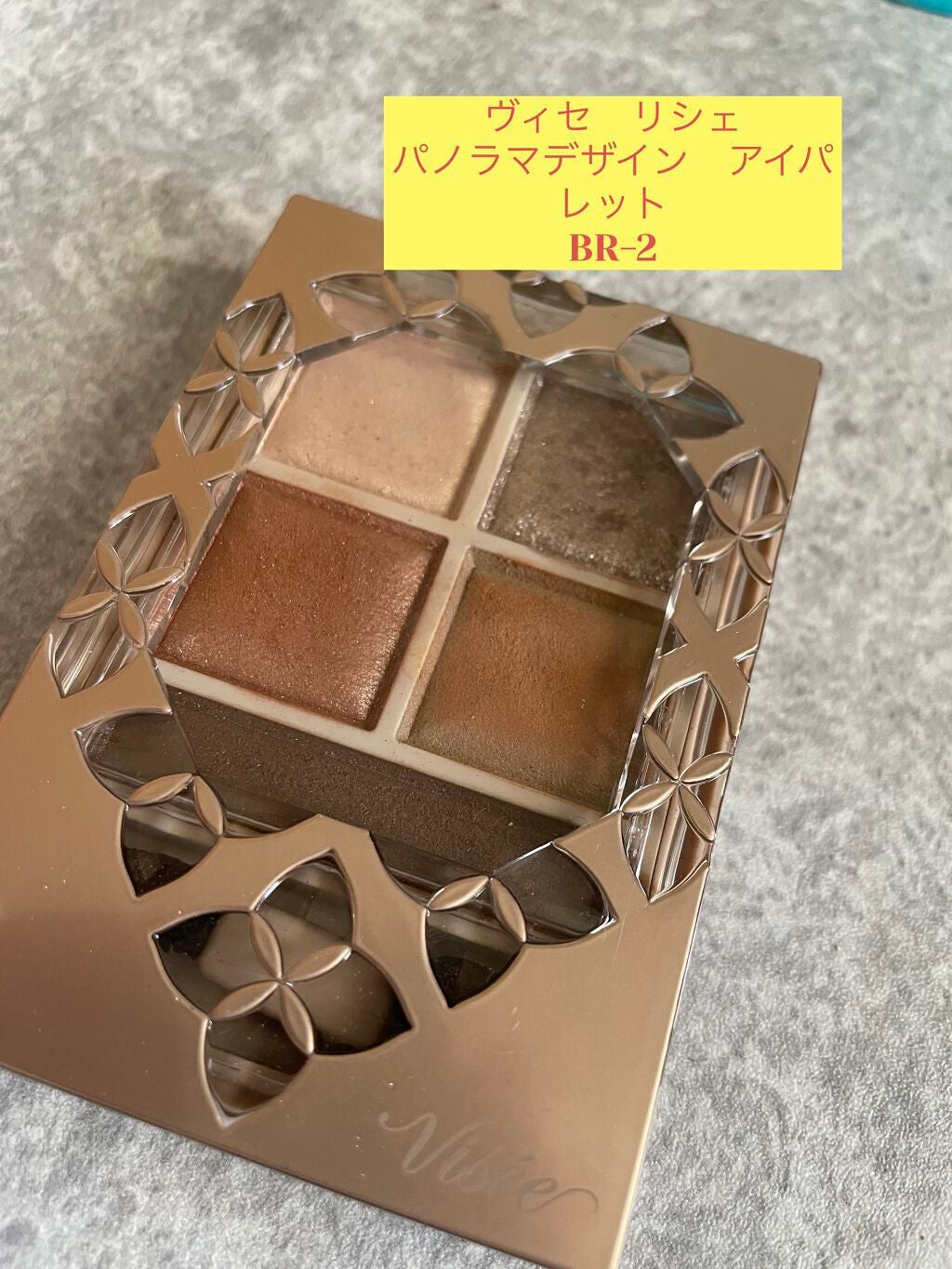 パノラマデザイン アイパレット/Visée/アイシャドウパレットを使ったクチコミ(1枚目)