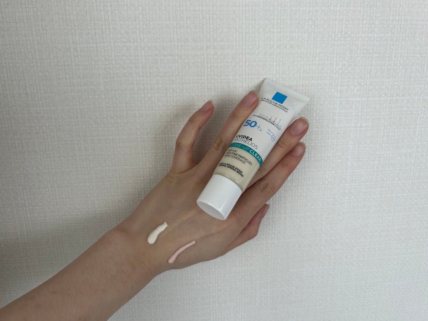 UVイデア XL プロテクショントーンアップ ローズ/ラ ロッシュ ポゼ/日焼け止めクリームを使ったクチコミ(3枚目)