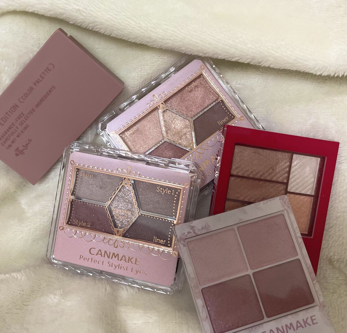 【旧品】パーフェクトスタイリストアイズ/キャンメイク/アイシャドウパレットを使ったクチコミ（1枚目）