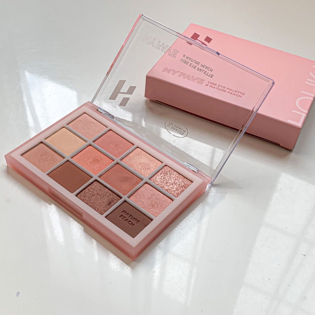 マイフェイブバイブアイパレット/HOLIKA HOLIKA/アイシャドウパレットを使ったクチコミ(7枚目)