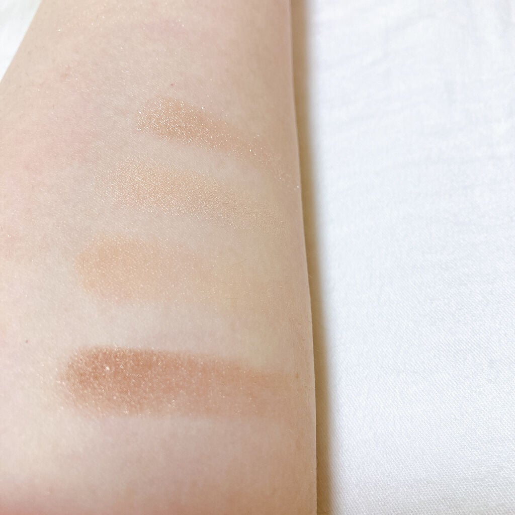 ベージュトーンアイシャドウ/CEZANNE/アイシャドウパレットを使ったクチコミ(4枚目)