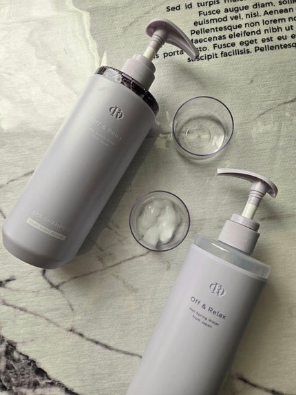 OR スパ・シャンプー/ヘアトリートメント シルキーナイトリペア/Off&Relax/市販シャンプーを使ったクチコミ(1枚目)