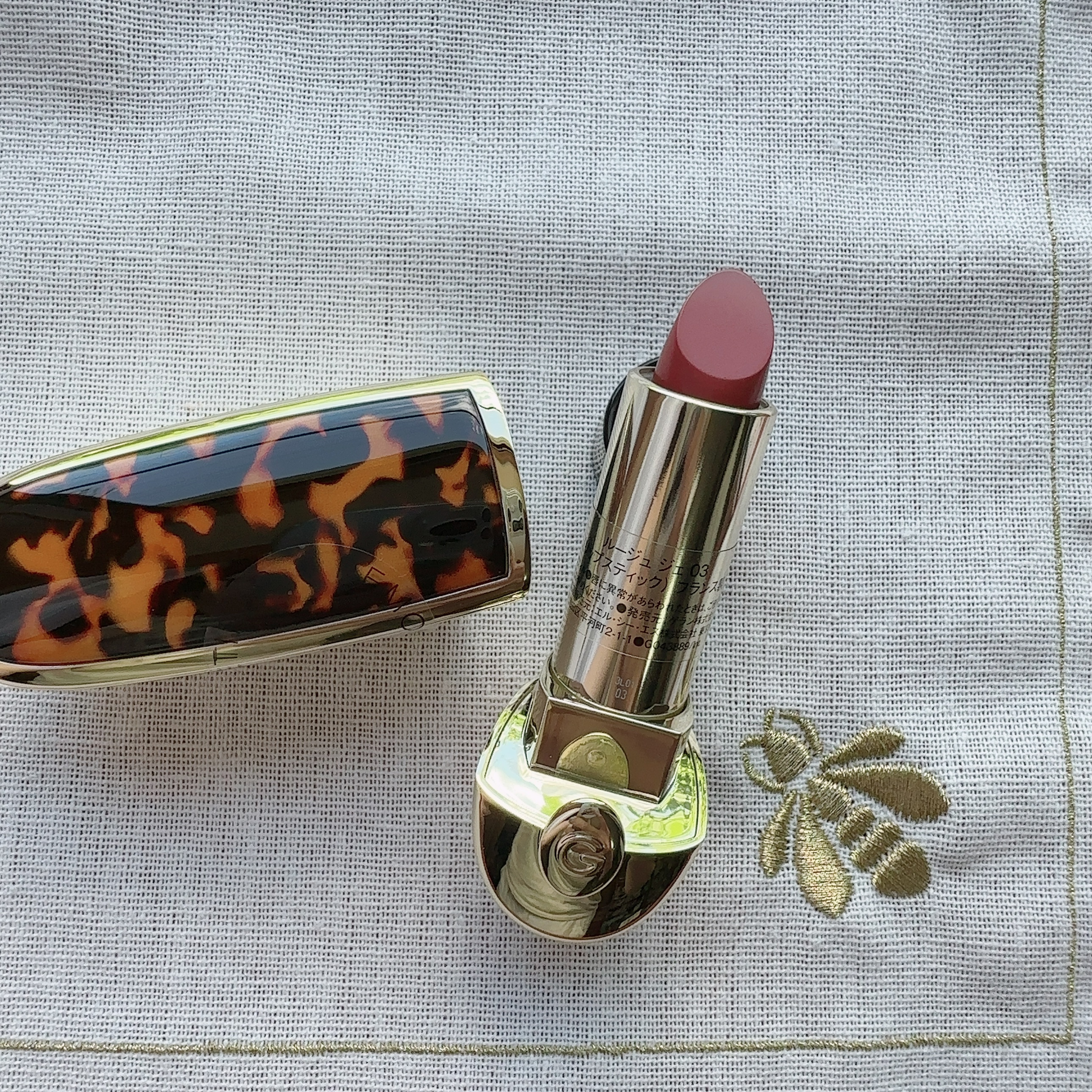 ルージュ ジェ 3/GUERLAIN/口紅を使ったクチコミ（1枚目）