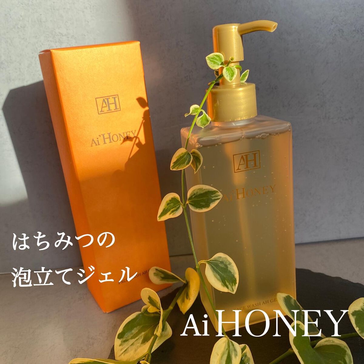はちみつスキンケア FACE WASH AH GEL/AI HONEY /洗顔フォームを使ったクチコミ(1枚目)