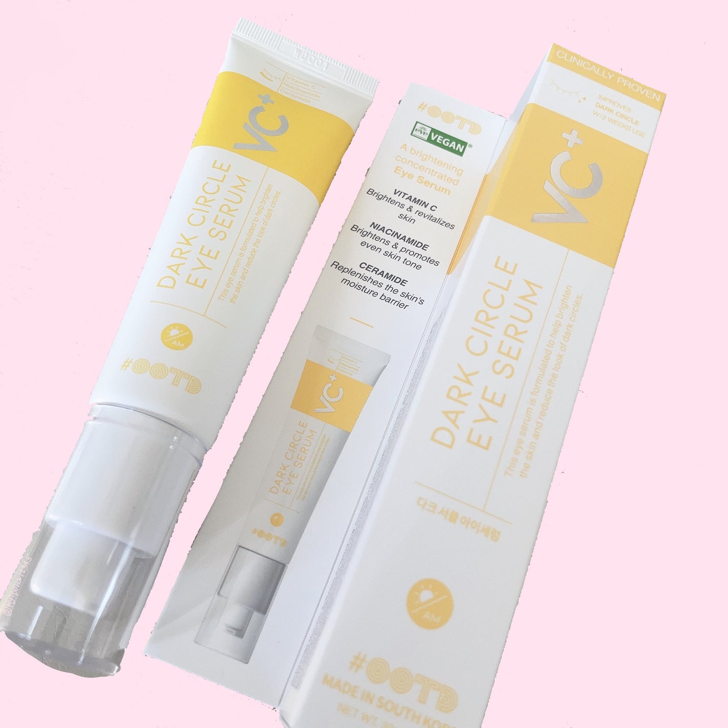 VC+ ダークサークルアイセラム/OOTD Beauty/フェイスクリームを使ったクチコミ(5枚目)