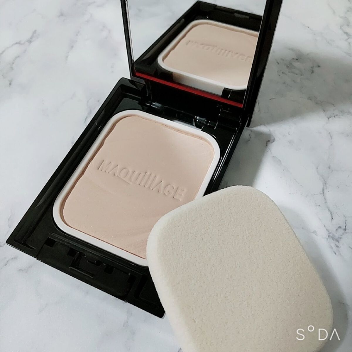 ドラマティックパウダリー EX/マキアージュ/パウダーファンデーションを使ったクチコミ（3枚目）