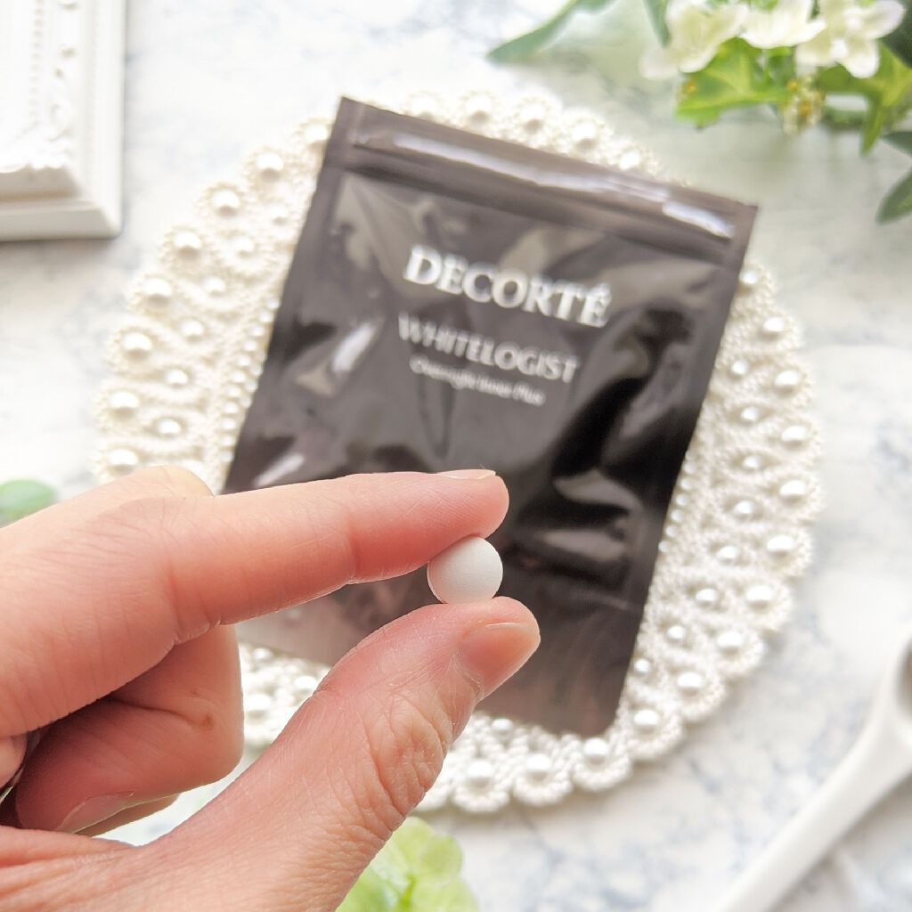 ホワイトロジスト オーバーナイト インナー プラス/DECORTÉ/美容サプリメントを使ったクチコミ(3枚目)