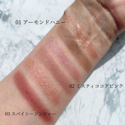 バイカラーアイズ/Enamor/アイシャドウパレットを使ったクチコミ(3枚目)